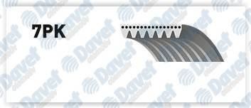 GATES 7PK1088 Kanalli Kayis Nissan Micra 1.2 10-15 Hr12de